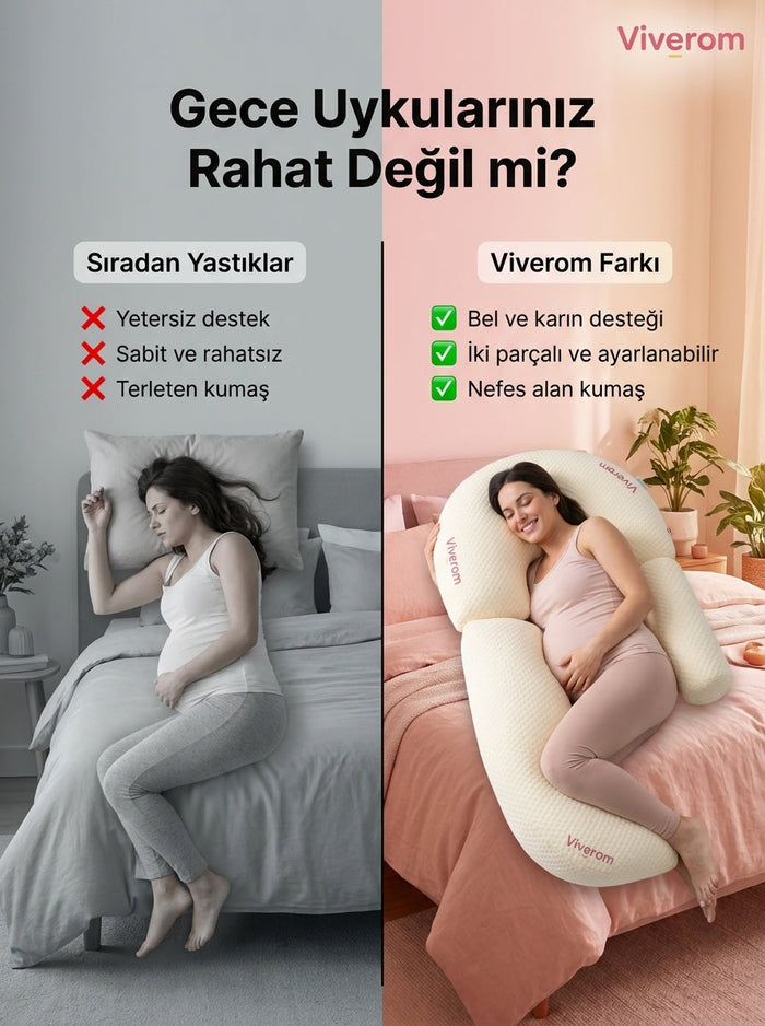 Viverom Ortopedik Hamile Yastığı 2