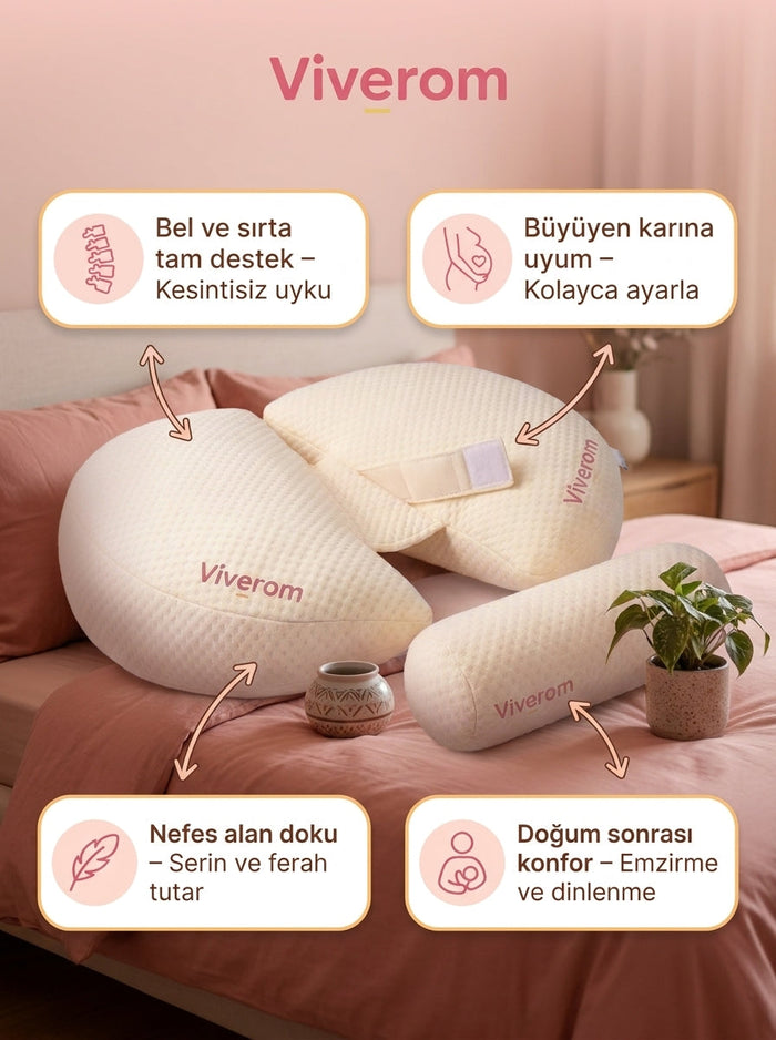 Viverom Ortopedik Hamile Yastığı 3